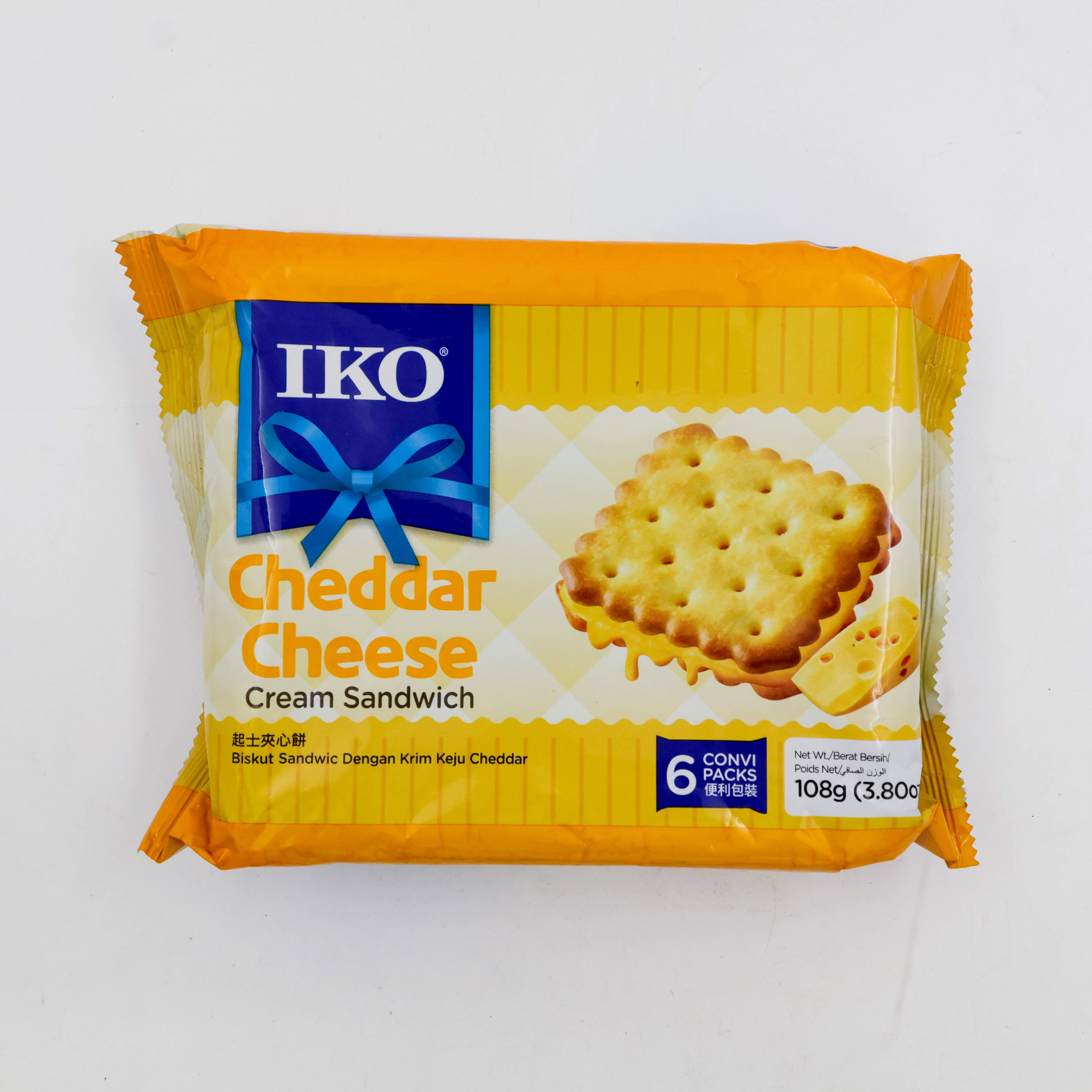 Iko Biscuit Cheddar Cheese Cream Sandwhich 108 g